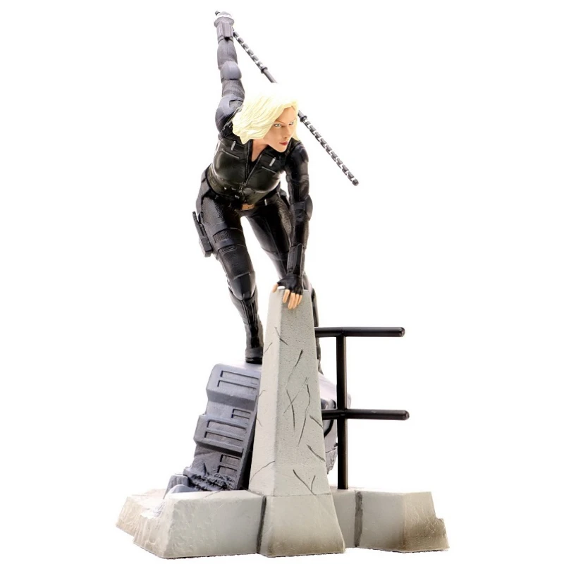 

DST Gallery Avengers Infinity War Movie Black Widow PVC Diorama Figure Set The Stage for The Boys Collection of Gifts