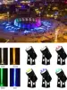 Outdoor IP65 Waterproof LED Wall Spotlights 9W 20W Landscape Lighting AC220V110V Red Green Blue RGB Spotlights a Beam of Light 6
