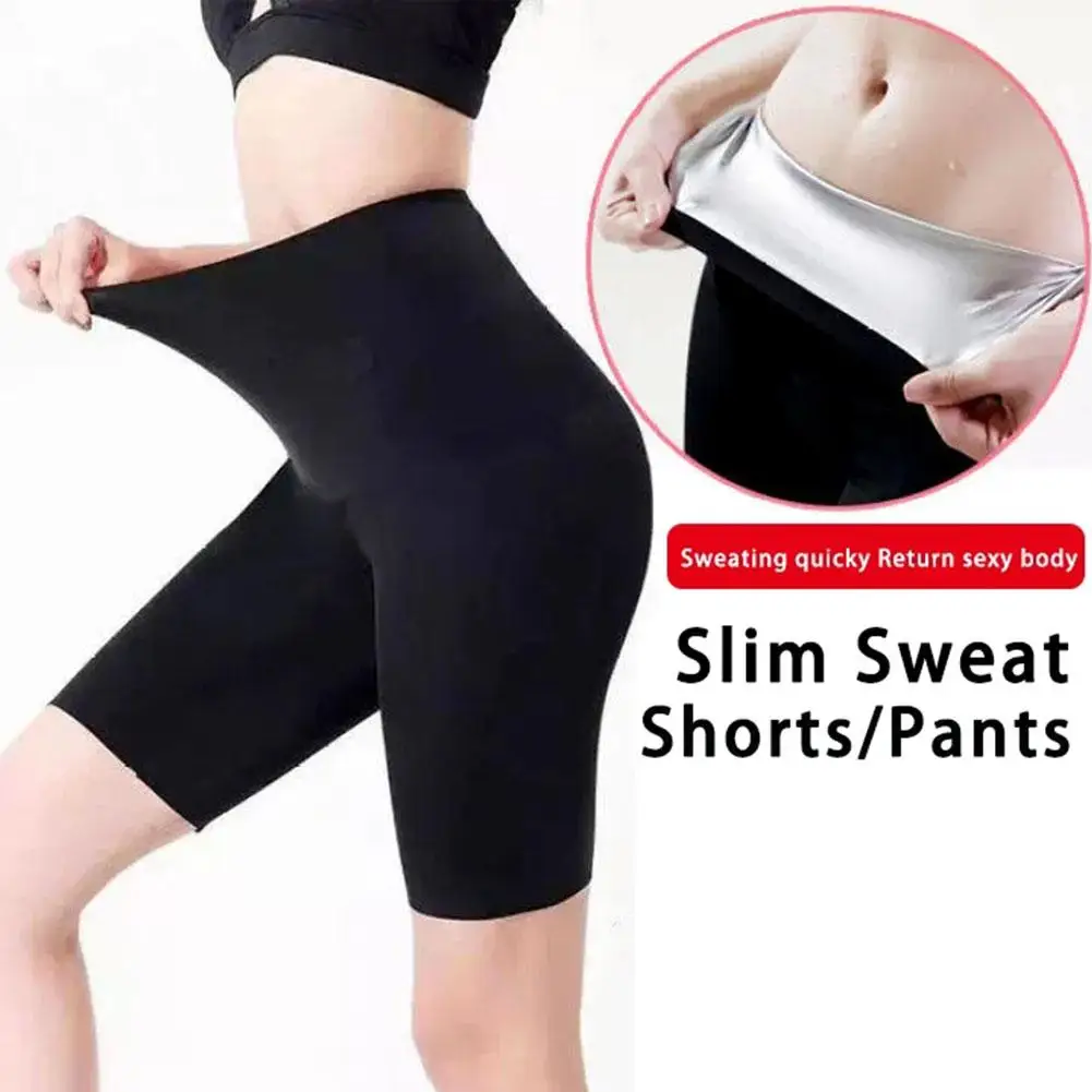 Women Sweat Sport Pant Weight Loss Slimming Waist Thigh Sweat Fat Trainer  Leggings Burning Fitness Lifting Running Buttock W9P8 - AliExpress