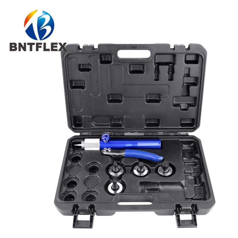 CT-300A 7 lever hydraulic tubing expander Refrigeration tool kit air conditioning copper tube expansion tool tube cutter flaring tool kit manual pipe expander metric inch expansion mouthparts device for copper tube flaring tools