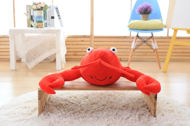 30-80cm Simulation Hummer Plüsch tier Kawaii Garnelen Plüsch puppe  lebensechte Krebse gefüllte Kissen Kinder Geburtstags geschenke Raum dekor  - AliExpress