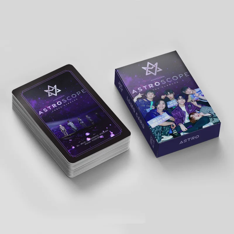 55 шт./компл. Kpop ASTRO Lomo Cards 2022 Seasons поздравления новый альбом фотооткрытки коллекция высокое качество печать фото открытки веер подарок