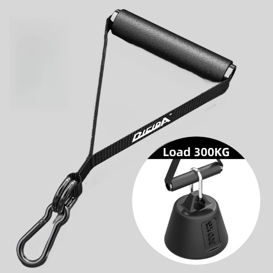 Carbon Steel Exercise Handles Resistance Bands Handles Gym Equipment Accessories Metal Fitness For Strength Training gym accessories,fitness workout handle