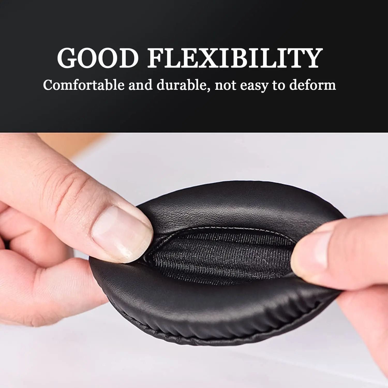 Replacement Ear Pad Earphone Cushion Repair Accessory for ATH-SR30BT Headphones Noise Isolating Sponge Earpads