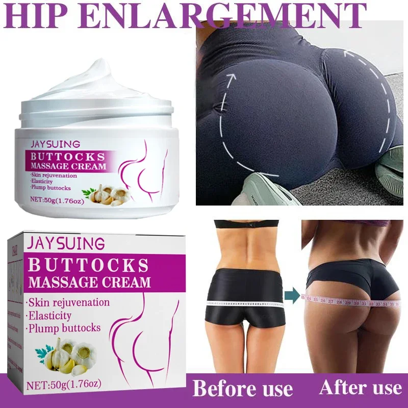 Garlic Hip Lifting Cream Massage Lifting Firming Cream Sexy Women Plumping Big Ass Effective Enhance Buttocks Enhancement Cream 2021 new vacuum machine for buttocks breast 150ml butt lifting breast enhance cellulite treatment cupping device