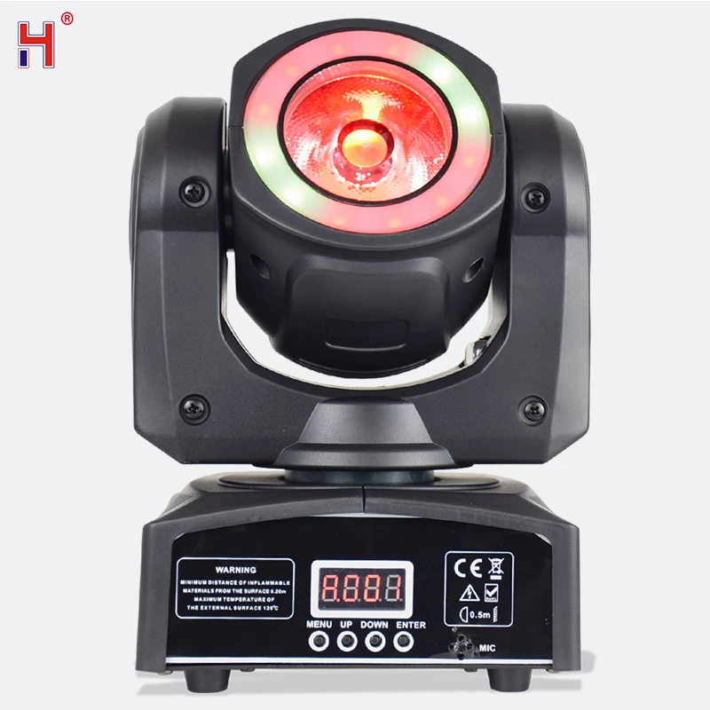 

LED Mobile Back Light RGB Wash Mini Moving Head DMX Lights 60W Lyre Beam Projector Hybrid RGBW 4In1 Effect For Party DJ Disco