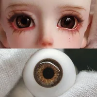 1 Pair Resin Eyes 10/12/ 14/ 16/ 18mm 1/3 1/4 1/6 Bjd Change Makeup Accessories Girls Dress Up Toys 2