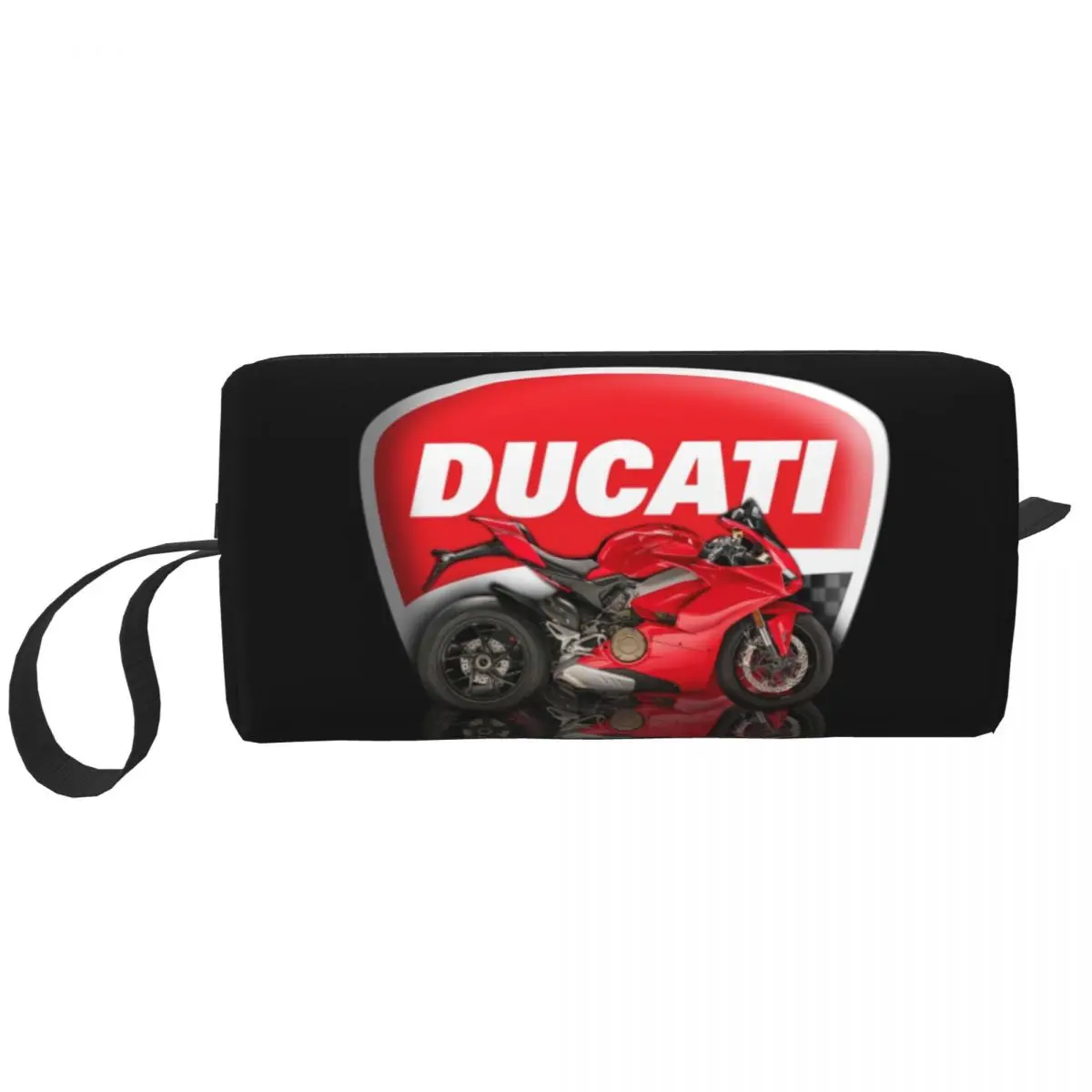 

Женская мотоциклетная сумка для туалетных принадлежностей Ducatis, гоночный спортивный косметический Органайзер для макияжа, Дамский органайзер для косметики, коробка для хранения косметики