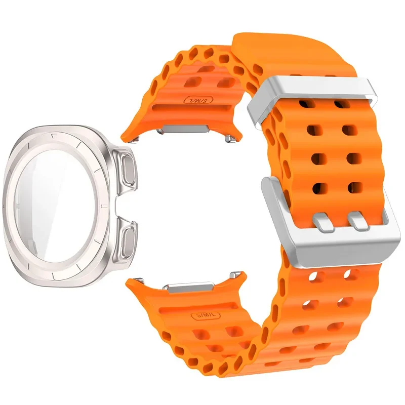 Ultimate 2-in-1 Watch Protection & Style Set with Strap, Case, and Screen Protector