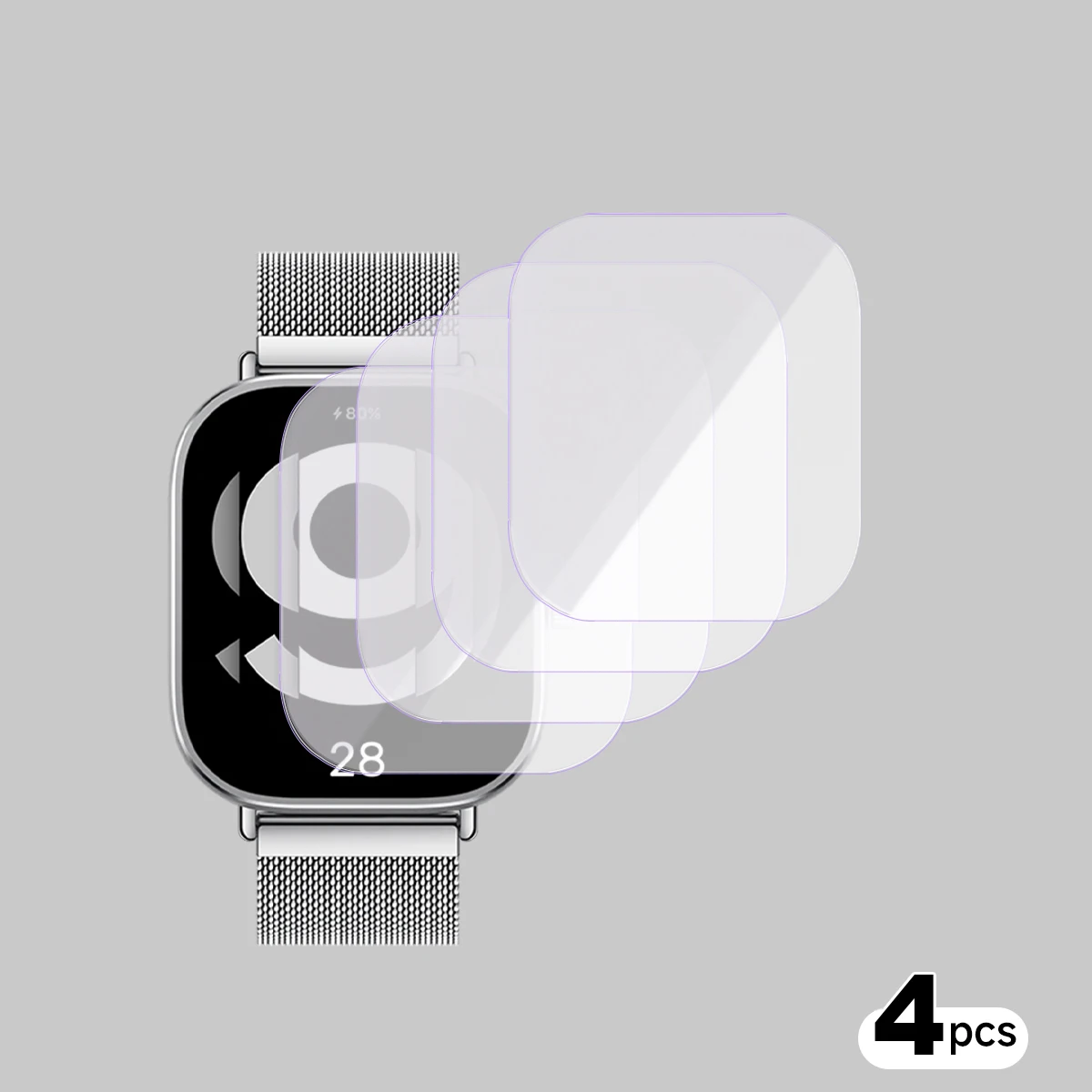 Hydrogel Waterproof Screen Protector for Smartwatches – Available in 1-5 PCS Pack