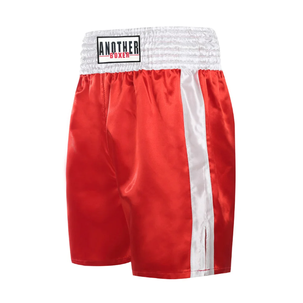 Muay Thai Fight Shorts Unisex Kick Boxing Pants Women Men Kids MMA Training Shorts Competition Game Sanda Grappling Clothes