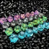 DND Liquid Quicksand Sharp Edge Polyhedral Resin Dice D+D Set For Dungeon and Dragon Pathfinder Role Playing Game(RPG)/MTG Game 5