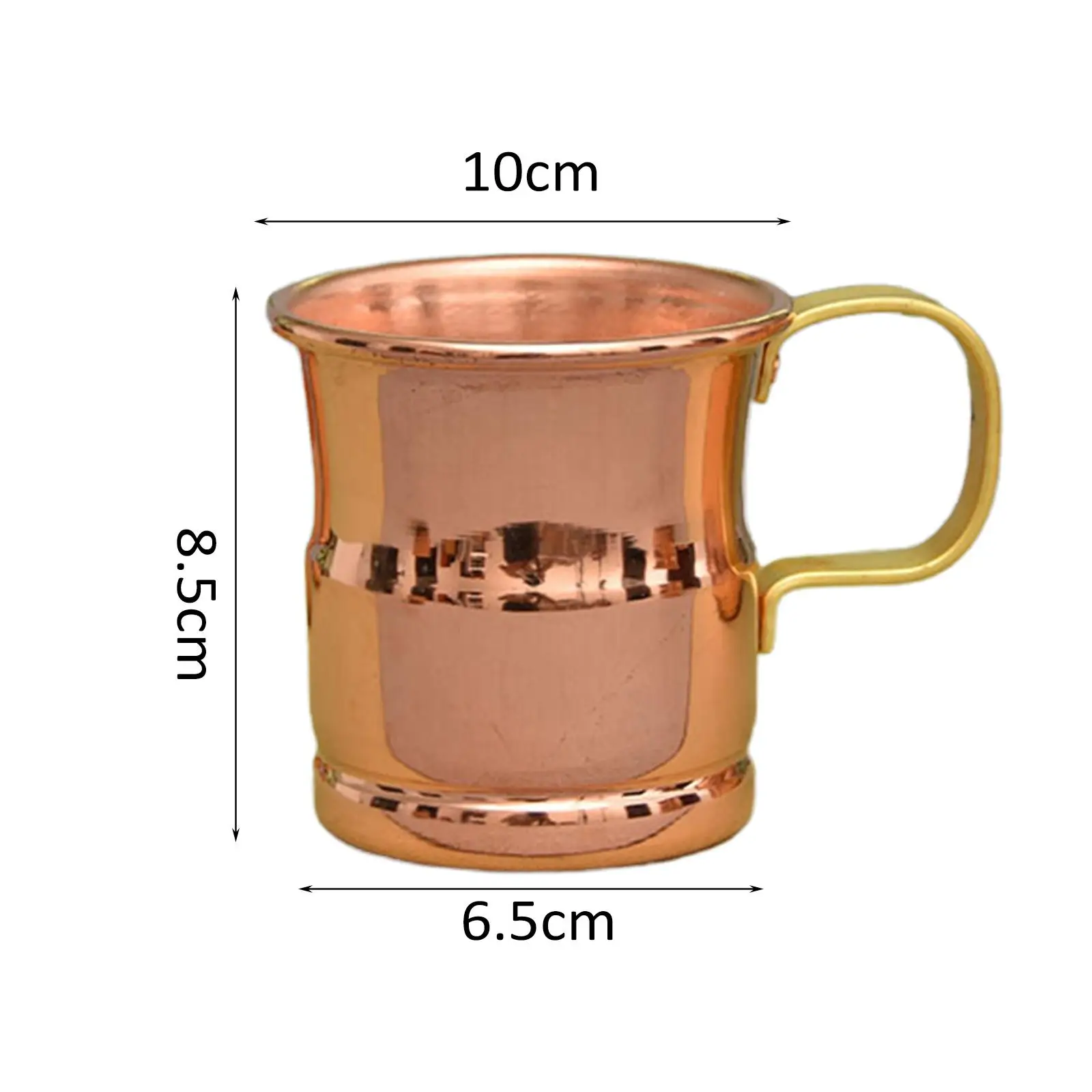 Water Cup Copper Cup Wedding Drinking Mug Handcrafted Beverage Glass Drinkware Bar Dinner Moscow Mule Mug Tea Cup Decoration