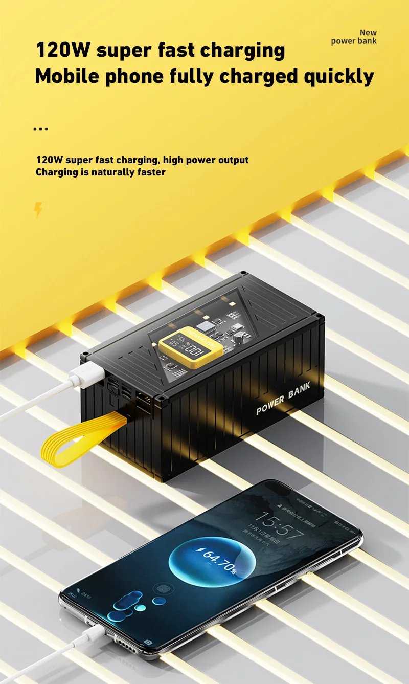 Power Bank Xiaomi 100000mAh 120WPD20W Fast Charging