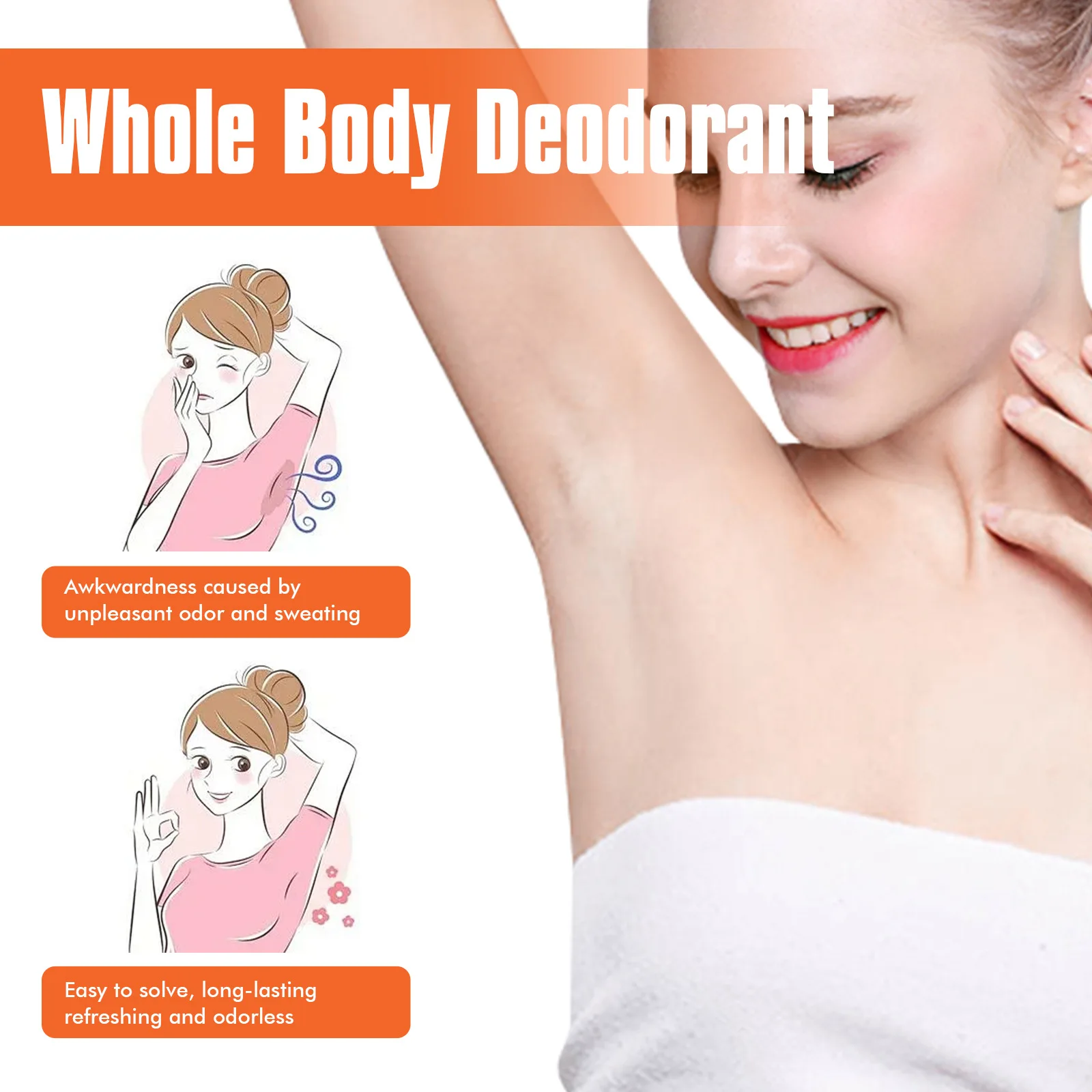Anti Odor body Deodorant Natural Underarm Deodorant Stick Refreshing Application Women Men Antiperspirant Cream Portable Sports deodorizing stick deodorant stick underarm deodorant