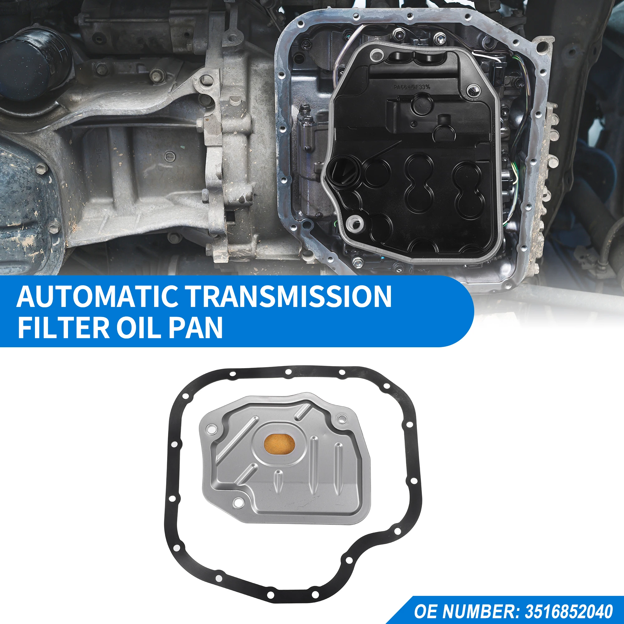 UXCELL Car Transmission Filter Oil Pan Gasket Kit for TOYOTA Yaris VIOS Sedan 2005 2006 2007 2008 2009 2010 2011 2012 2013