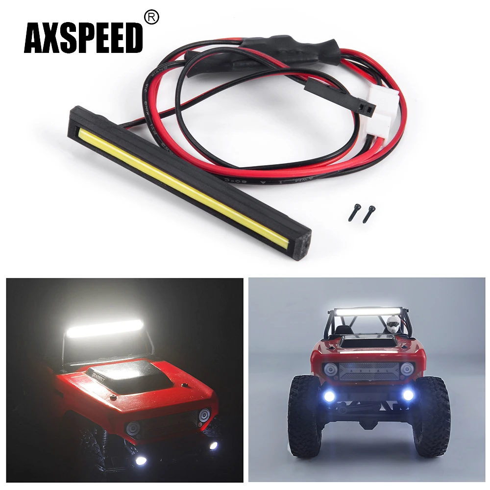 AXSPEED Roof Rack Spotlight Led Light Lamp Axial SCX24 AXI90081