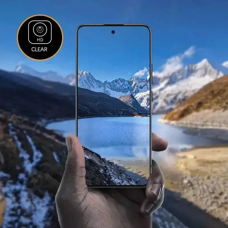 Enhanced Full-Coverage Back Camera Lens Protector - 3 Pack Tempered Glass Film