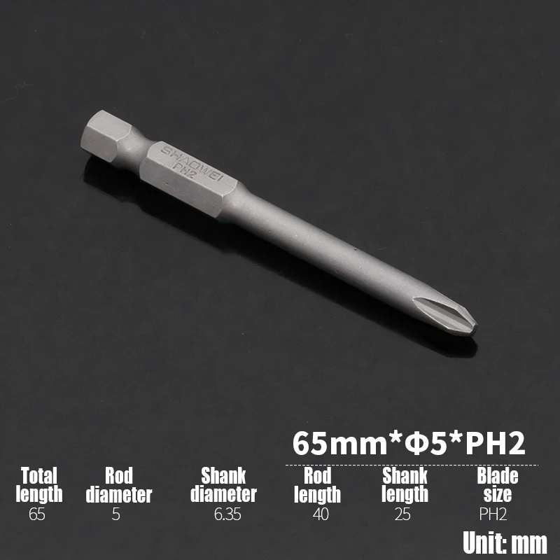 65mm x 5mm x PH2