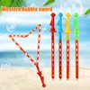 Multi-hole Western Sword Bubble Blower Large Size Handheld Rainbow Children's Toy Baby Safety No Toxic Soap Bubble Toy 2