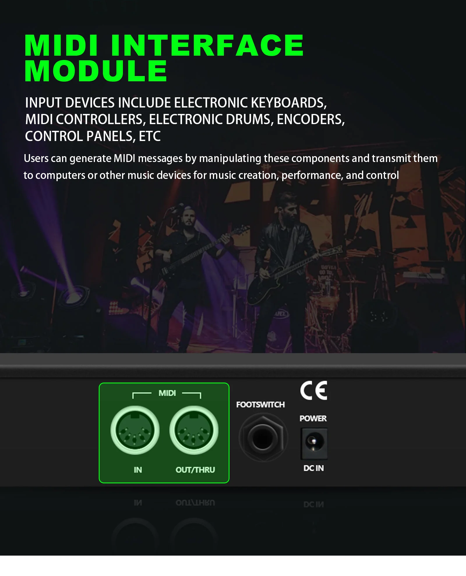 Professional DSP Digital Audio Processor 199 Preset Multi Effects Microphone Noi