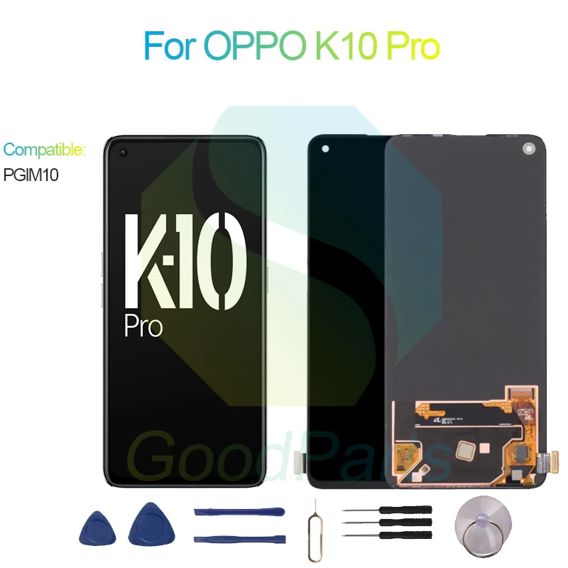 

Сменный сенсорный ЖК-дисплей 2400*1080 PGIM10 K10 Pro с дигитайзером в сборе для OPPO K10 Pro