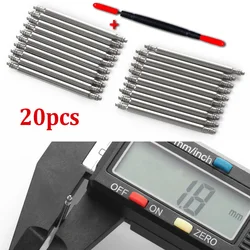 Spring Bar Watch Band Strap Connecting Pins - 1.8mm Diameter, 8 - 26mm Length - 19 (Blue)