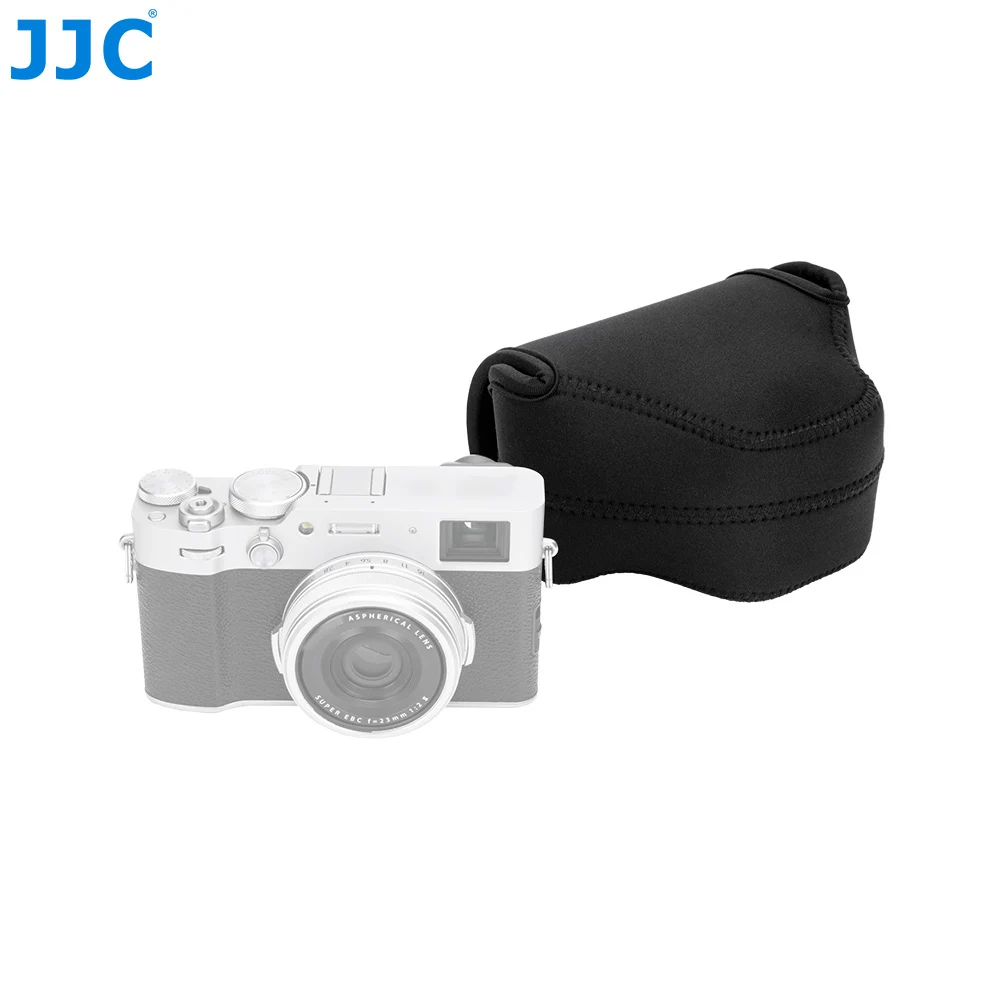 JJC Kameratasche für Fujifilm X100VI Tasche X100V X100F X100S X100T Weiche schwarze tragbare Tragetasche für Fujifilm X100 Serie – Detail 9