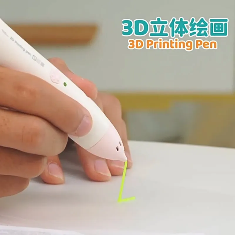 Luxmoc Low Temperature 3D Printing Pen PCL DIY Three-Dimensional Painting Graffiti Pen Creative Toys 3D Drawing For Kid Gift