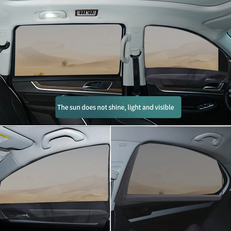 Pare Soleil Magnétique Pour Fenêtre Latérale De Voiture, Protection Uv
