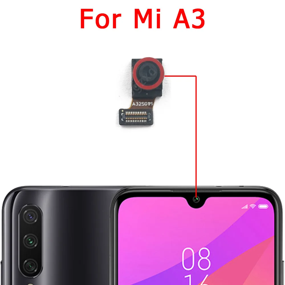 Caméra Arrière De Rechange Pour Smartphones Xiaomi (Redmi 6/6A/7/8A, Note 7, Mi Max 2, A1/A2 Lite, Mi 8/9 Lite...) - NEUVE