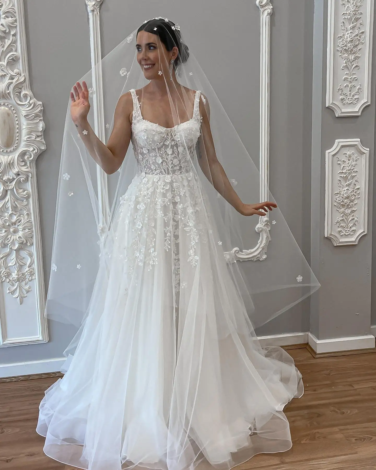 Wide Strap Wedding Dress | atelier-yuwa.ciao.jp