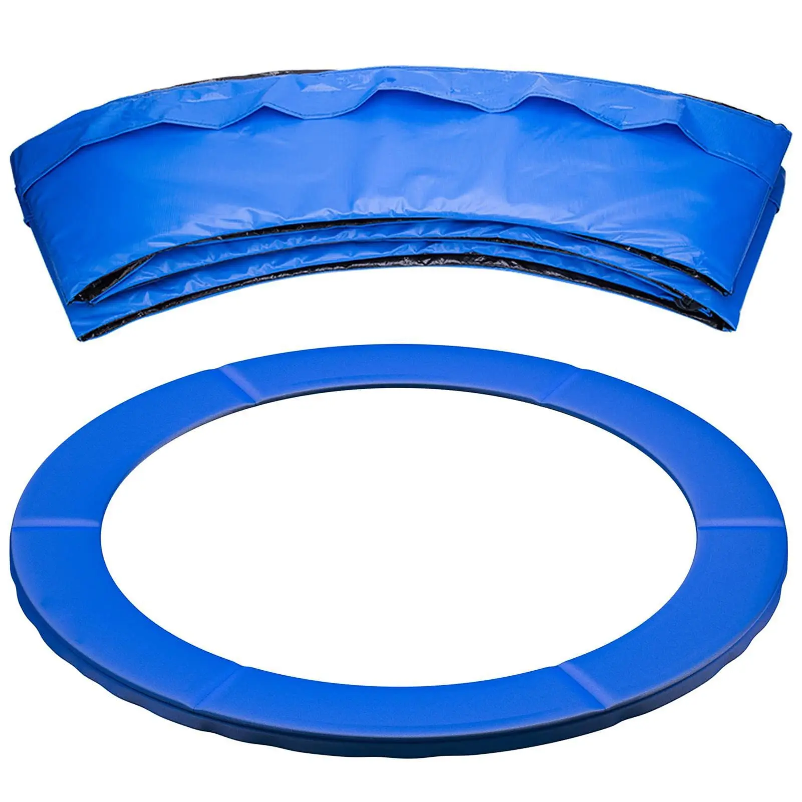 Trampoline Safety Pad 8Ft Round Trampoline Spring Padding Surround Spring Foam Cover Waterproof Replacement Pad