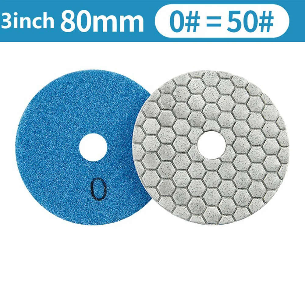 

Home Abrasives Tools Cutting Disc Grinding Wheel Diamond Dry Polishing Wheel 3inch 80mm For Marble Granite Glass High Quality