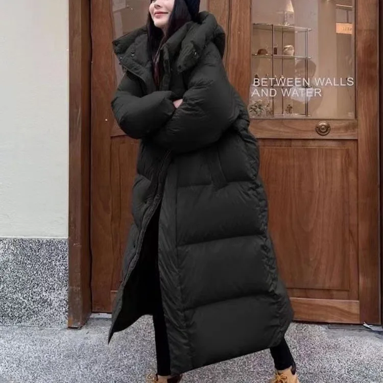 Рисунок 4 - Теплая зимняя розовая длинная парка