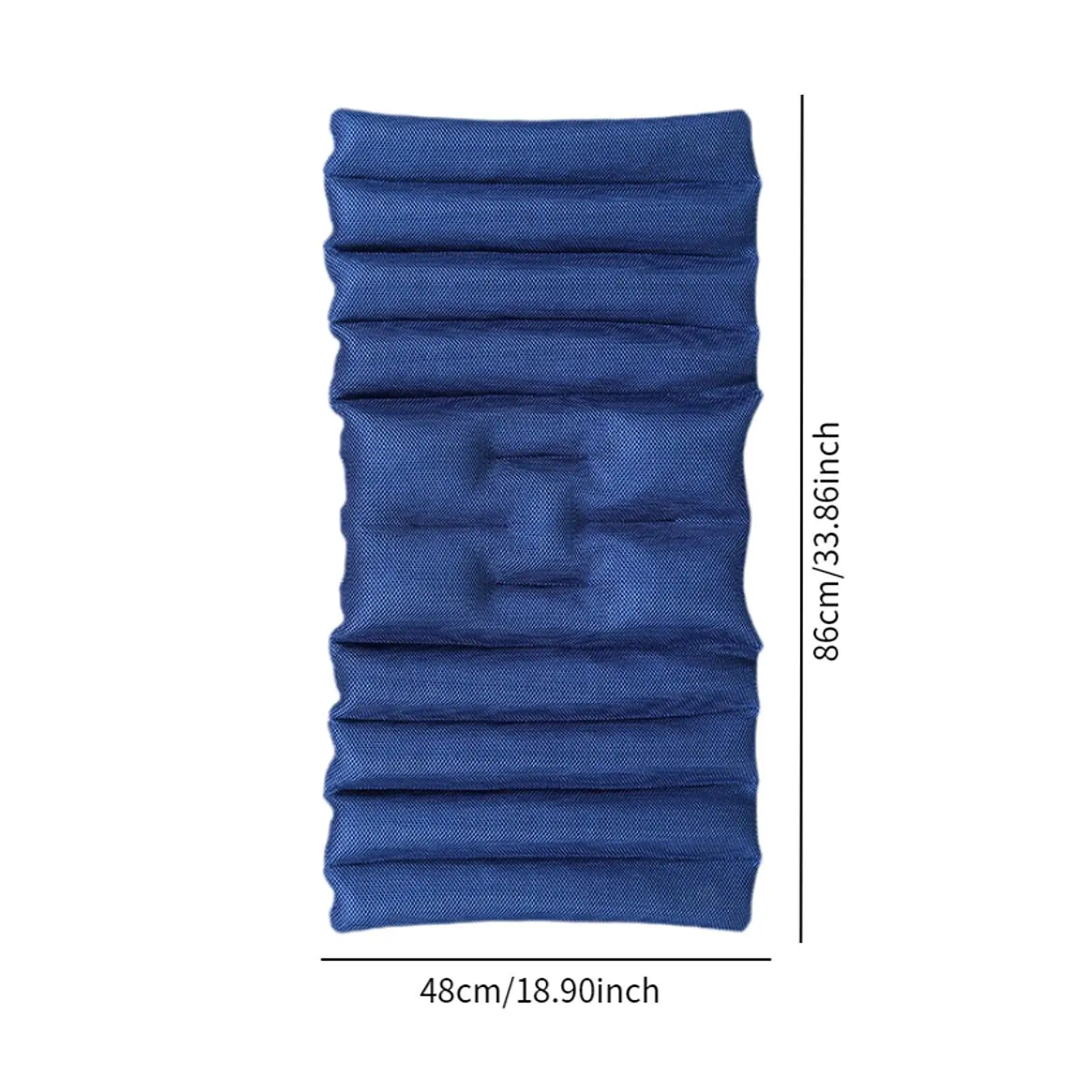 Wheelchair Lateral Support Improving Better Posture Multipurpose Non Slip Folding Pad Wheel Chair Cushion for Disabled Elderly