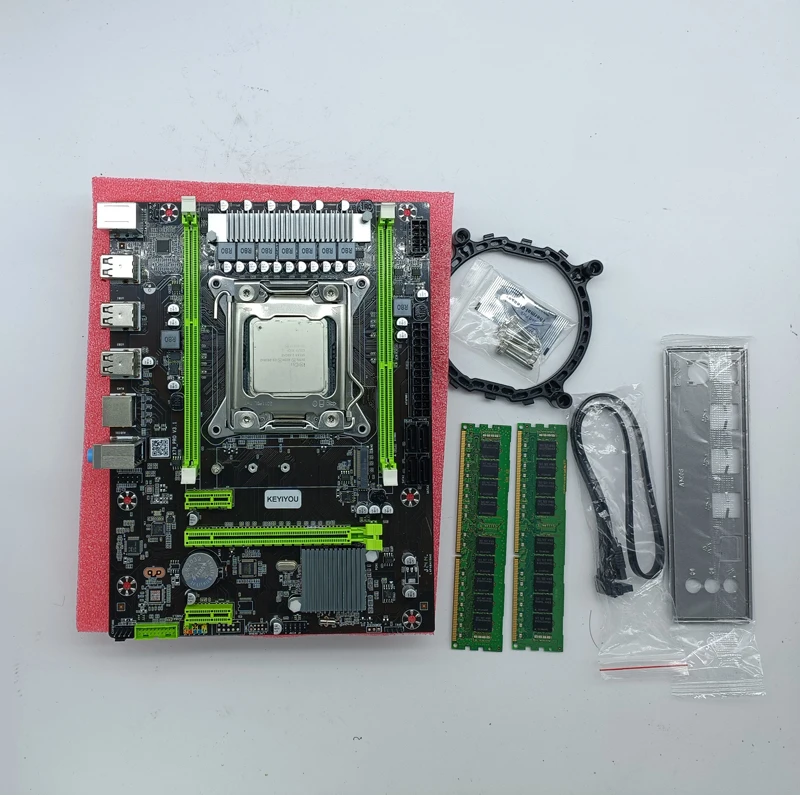 X79 pro placa-mãe combo 16gb (2*8gb) kit xeon e5 2650 v2 placas