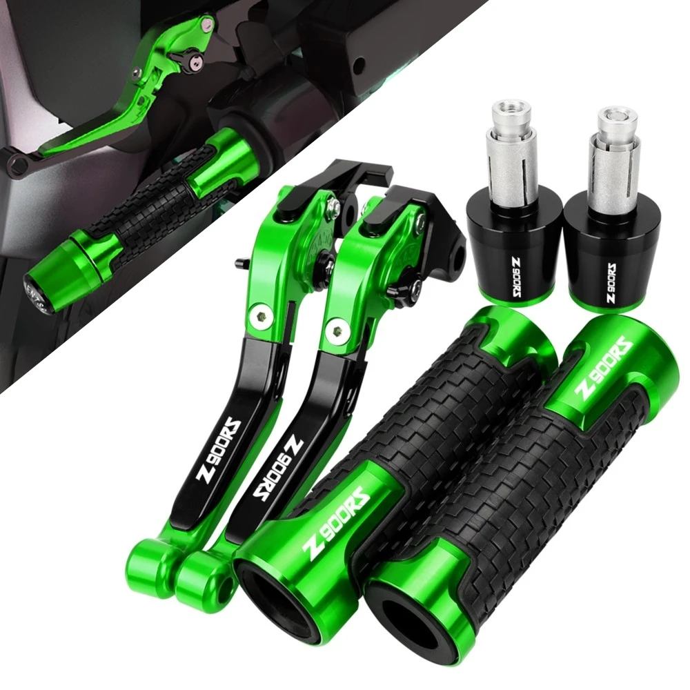 

For KAWASAKI Z900RS 2018-2023 2024 Motorcycle Accessories Extendable Adjustable Brake Clutch Levers Handlebar Grips Ends
