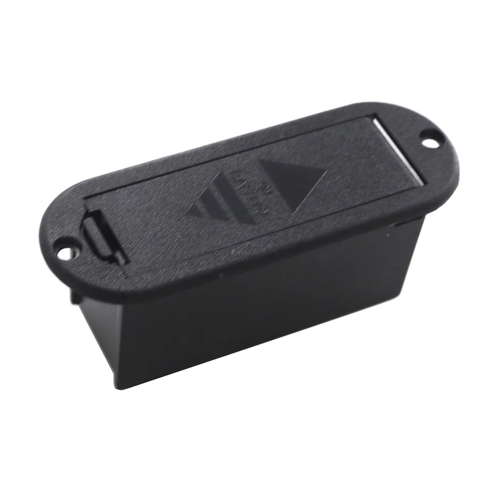 

Newest Protable Reliable Use Duable New Battery Box Battery Box Case Compartment Cover For Guitar Bass Replacement