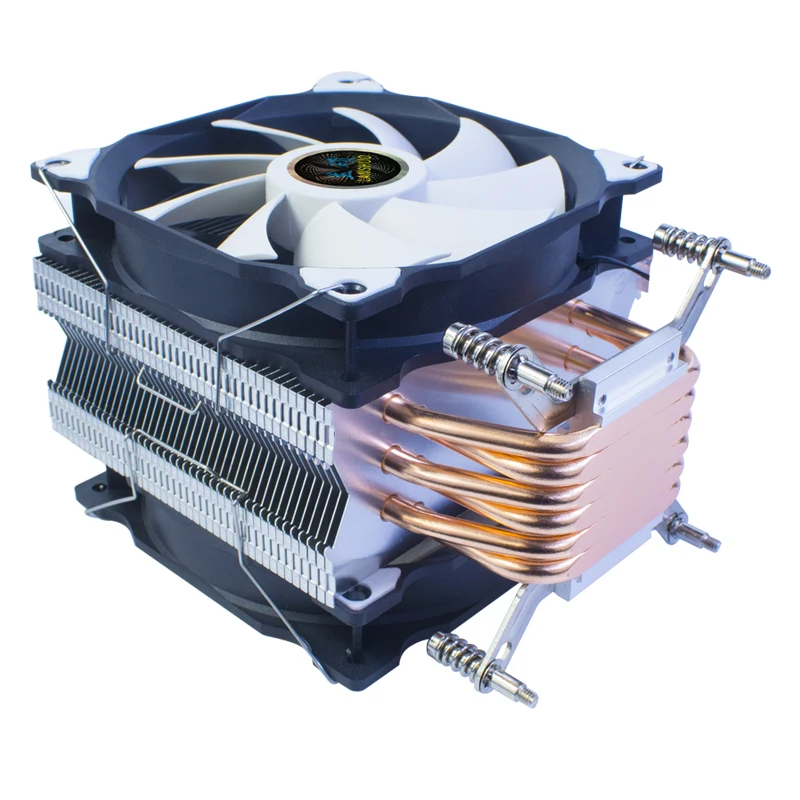 Lanshuo-cpu X97 2011v3 v4 Cpu Cooler Heat Pipe 120 mm Rgb Led X79 X99 X299 Novidades - Imagem 2