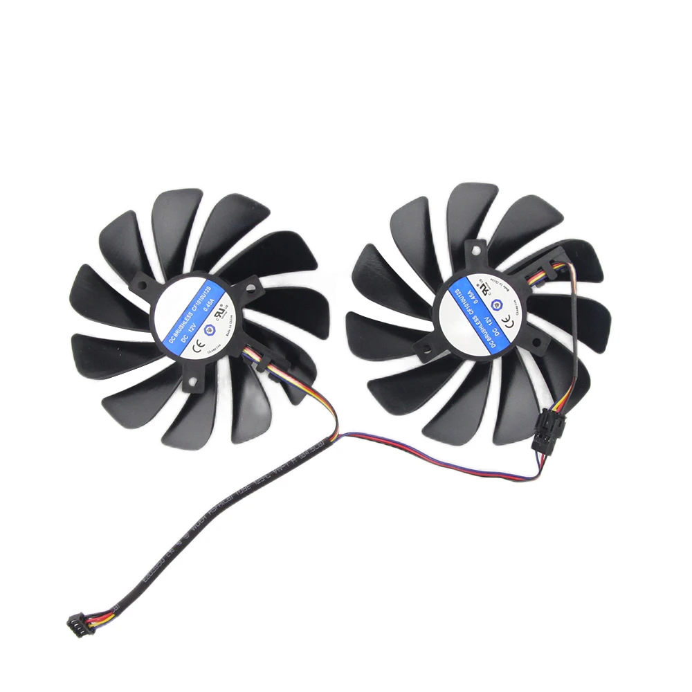 Per His Rx5700 5700Xt 8Gb Iceq X2 Fdc10U12S9-C Ventola Di Raffreddamento Della Scheda Grafica 95Mm