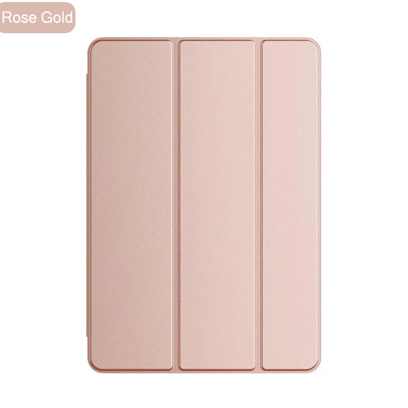 thumbnail image 1 of Funda para Apple iPad 2, 3, 4, 5, 6, 7, 8, 9, 10,2, 10. ª generación, 10,9 pulgadas, 9,7 mini 4, 5, funda para tableta de cuero PU, funda triple plegable para dormir inteligente, 1 of 5