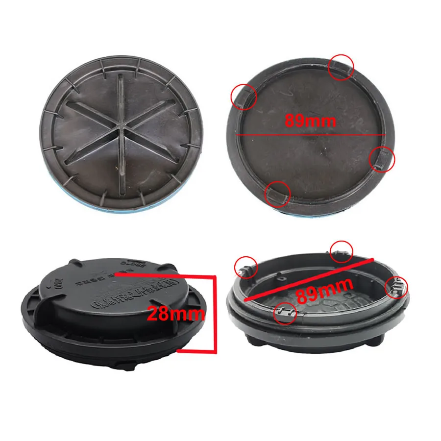 

For Hyundai IX45 Santa Fe 2013-2017 Low Beam Light Headlight Dust Cover Waterproof Dustproof Headlamp Lamp Access Cap 89mm