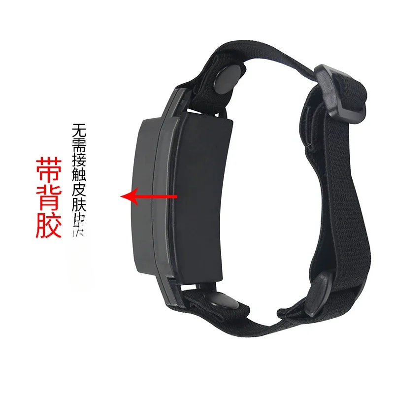 Wrist near current high and low voltage acousto-optic electroscope