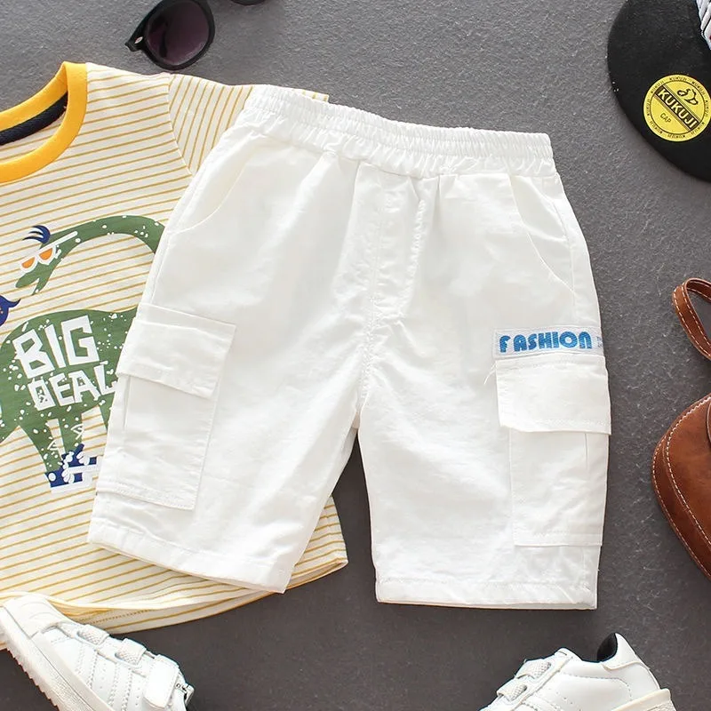 Children's Shorts Boys' Baby Pants Summer Thin Medium Pants Five Quarter Summer Children's Overalls kids shorts kids trousers