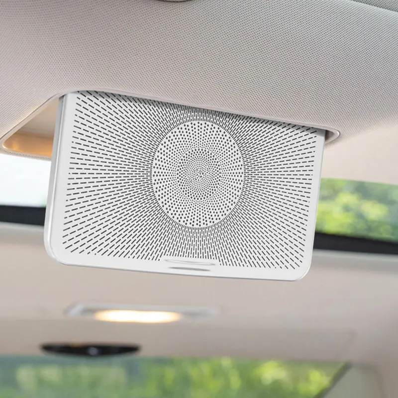 차량용 후면 메이크업 미러 프레임 트림 커버 스티커, 메르세데스 벤츠 S 클래스 W221 2008-2013 스테인레스 스틸 실버, 자동차 액세서리 