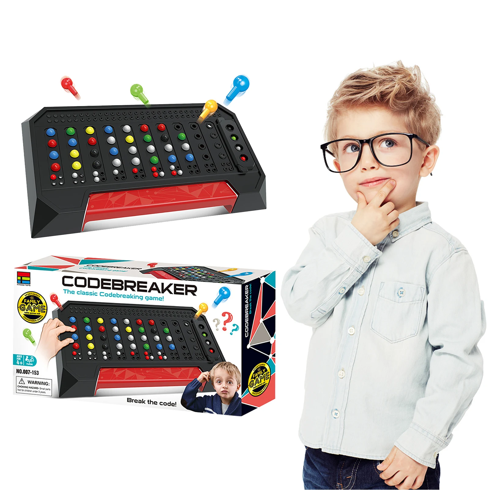 Code Breaker Board Game Classical Code Cracking Game Kids Brain ...