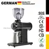 Electric Coffee Grinder (220V-240V) / flat Titanium burr 78mm / 10 steps can be set (White) (Black)(Yellow) 1