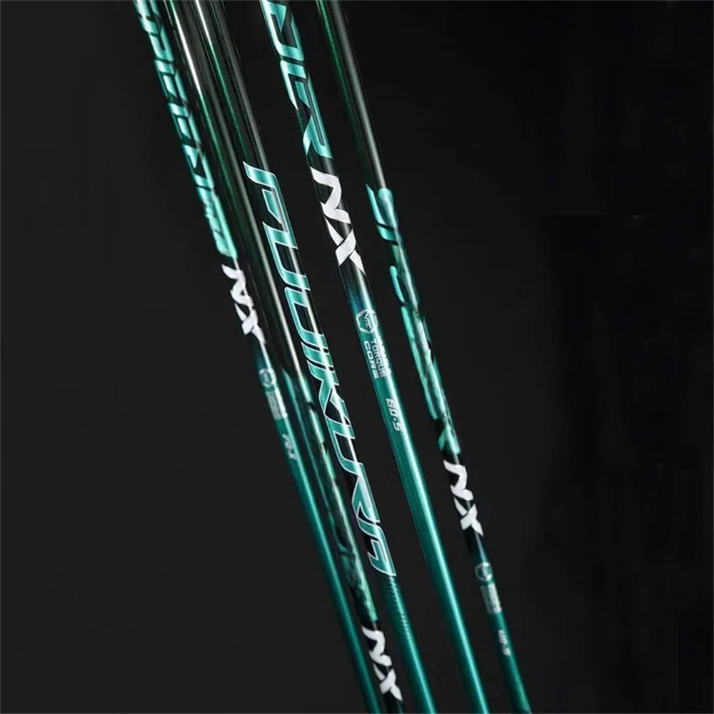 골프 드라이버 샤프트, 그린, 클럽 샤프트, 50/60/70 R/SR/X/S 플렉스, 흑연 샤프트, 조립 슬리브 및 그립, 무료 배송