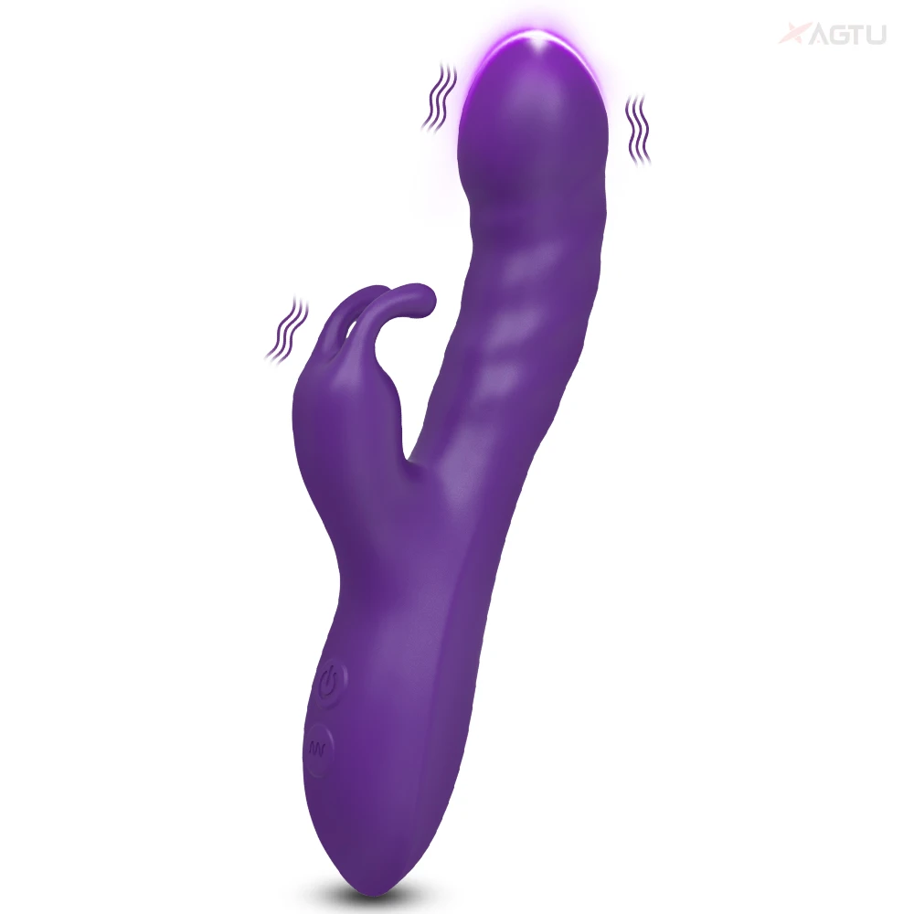 Dual Rabbit Vibrator Sex Toy 3in1 Dildo 7 Vibration Vibrators G Spot Clitoris Stimulator Silent Dildos Adult Toys for Women 18+